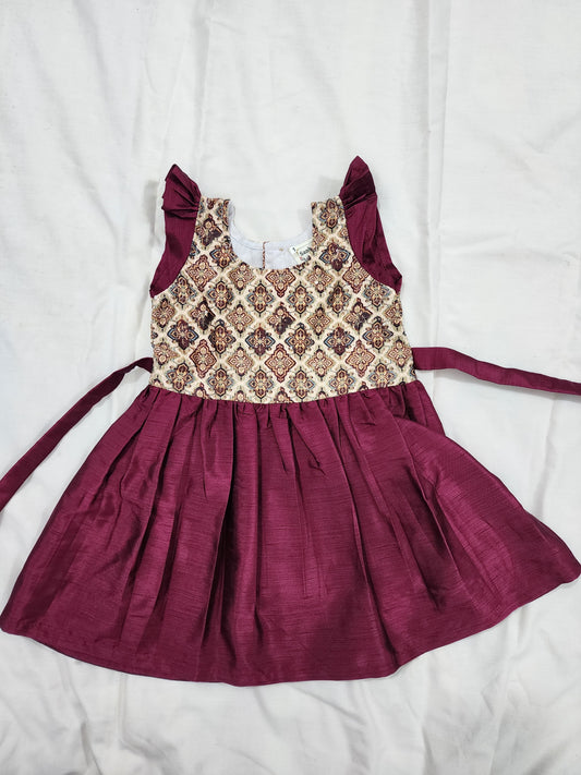 Dark Purple Candy Pop Frock
