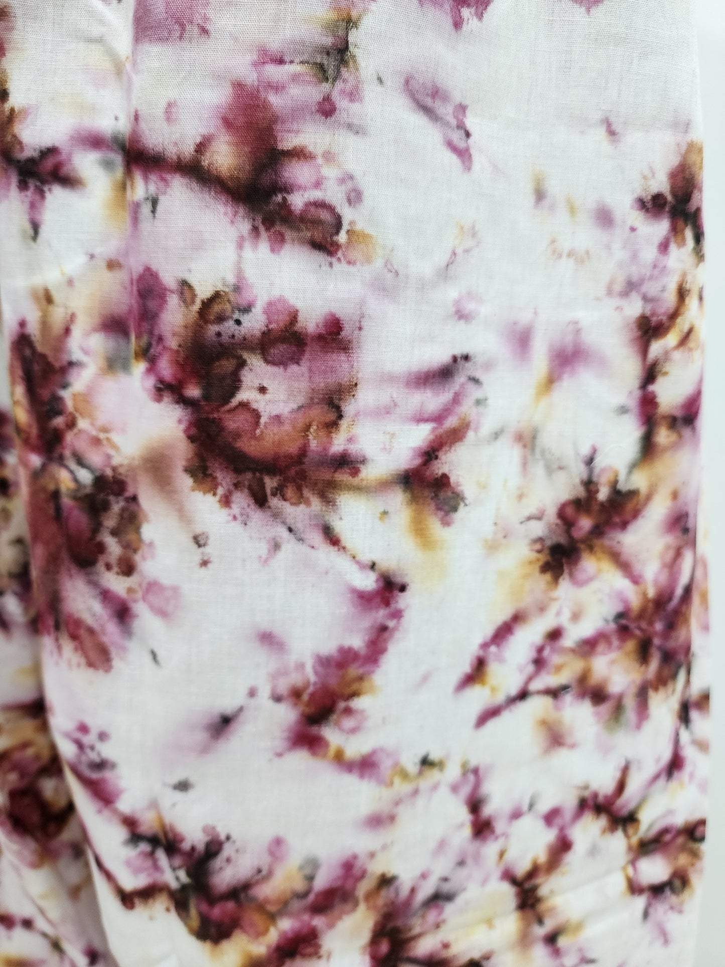 Shibori Print white on Purple Pink Cotton Palazzo