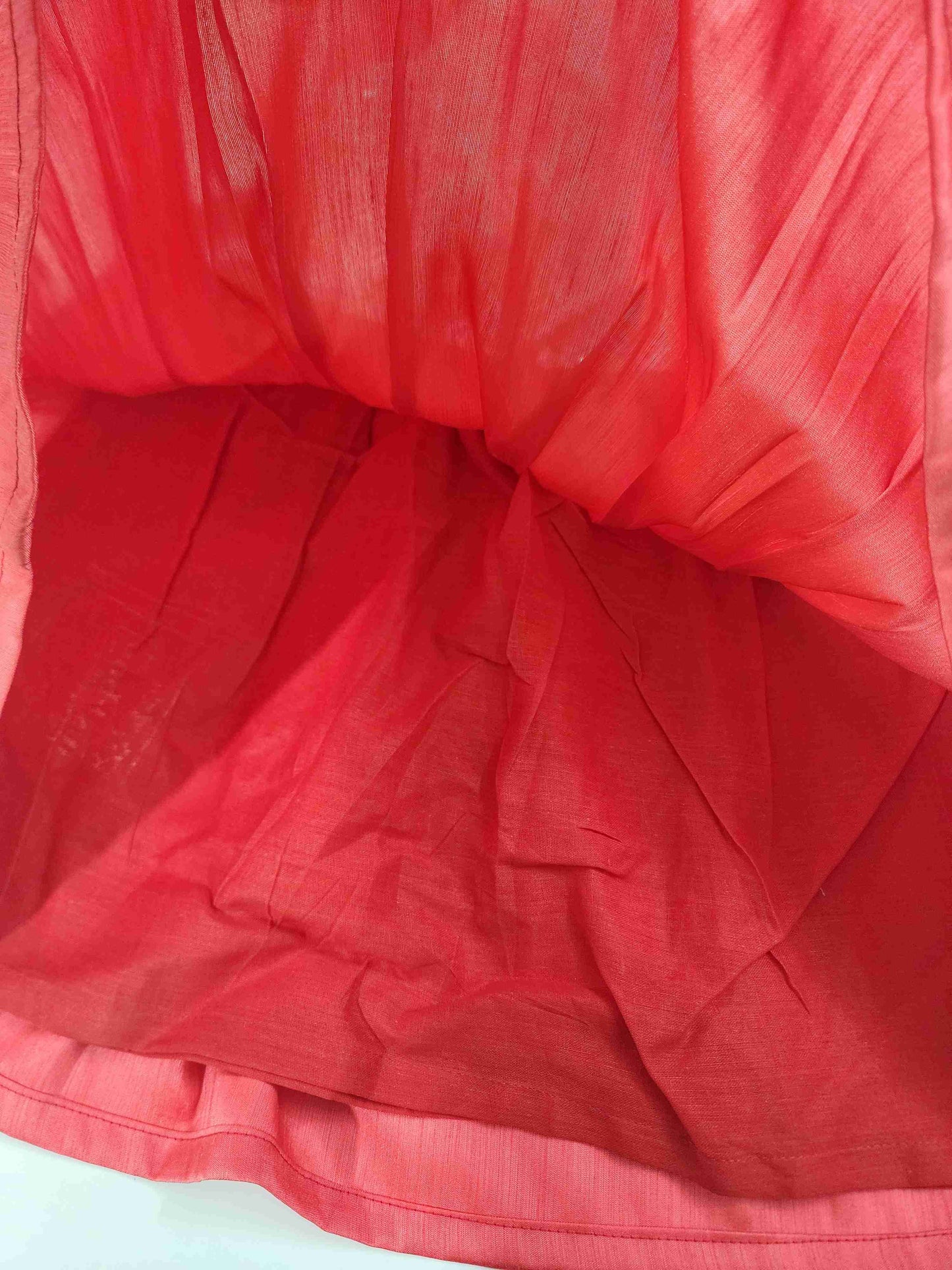 Peach fancy Munga Silk Kids Frock