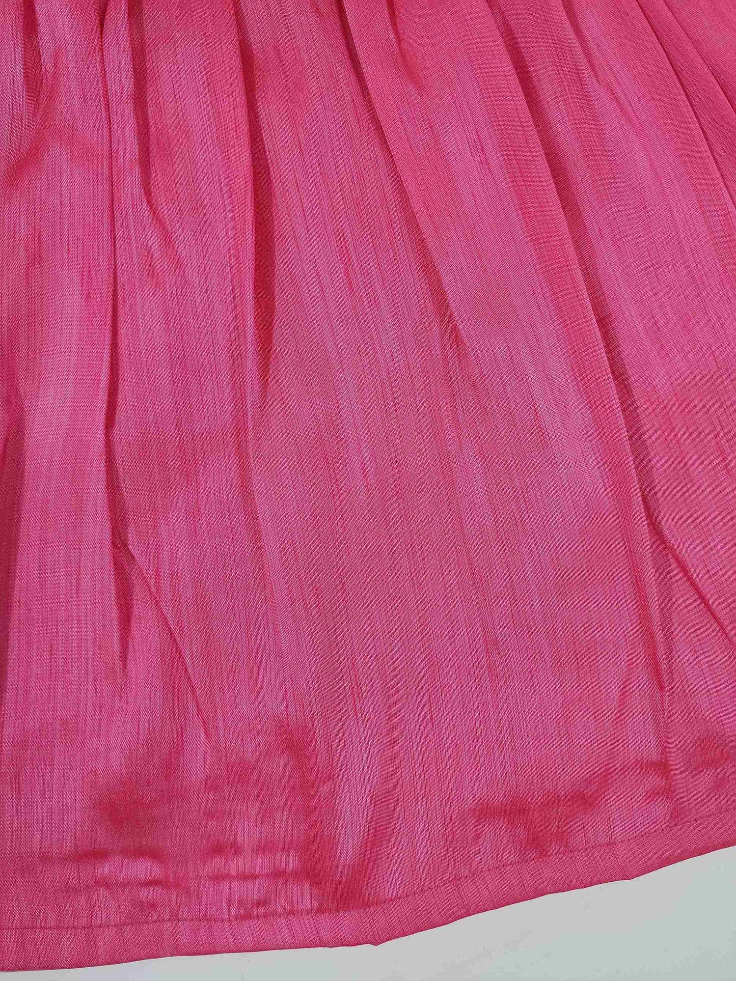 Pink fancy Munga Silk Kids Frock