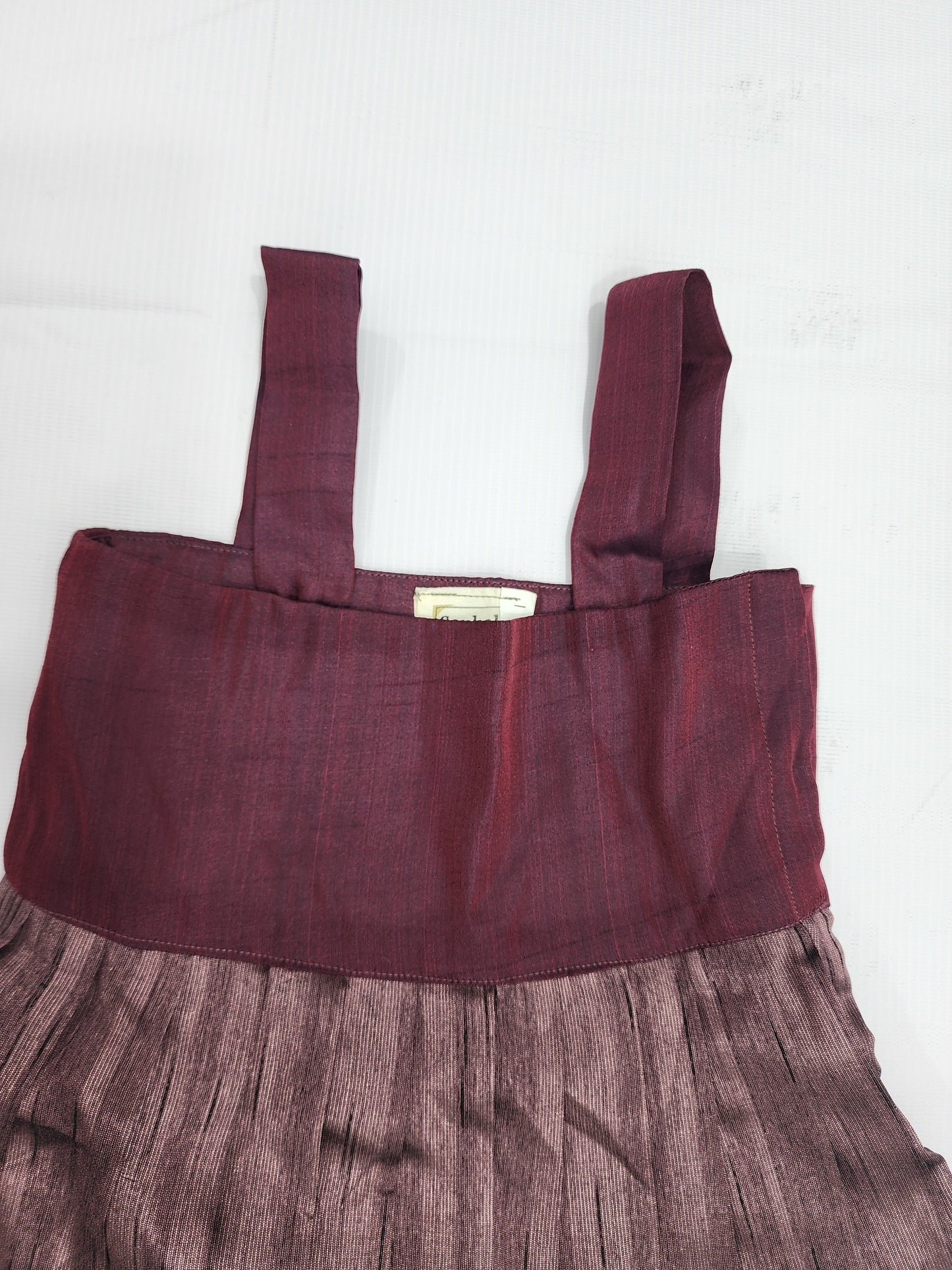 Coffee Chanderi Zari Lehenga Set