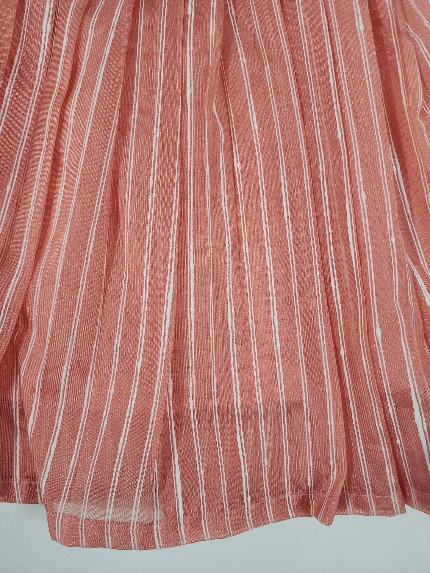 Peach Organza Kids Frock1