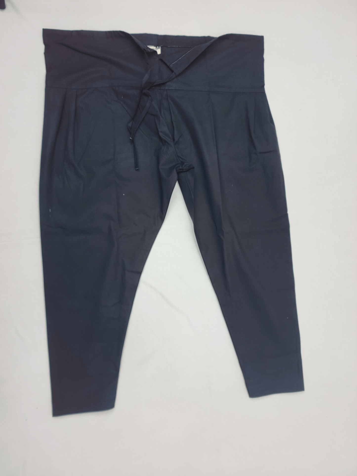 Semi-Patiala Salwar in Black Color