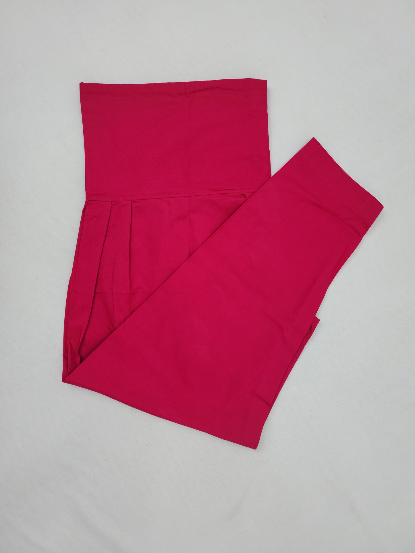 Semi Patiala Salwar in dark pink