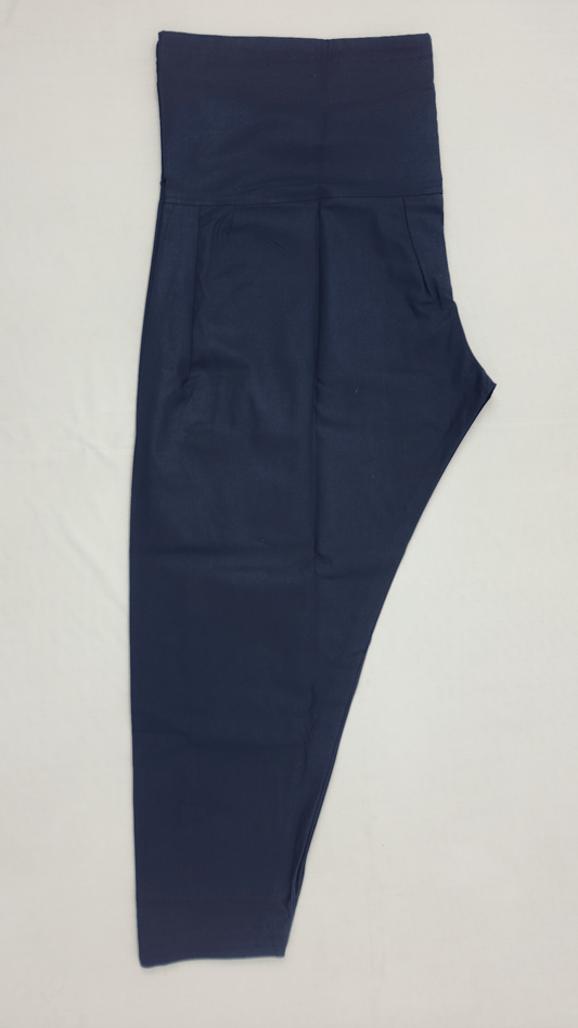 Semi Patiala Salwar in Dark Gray color