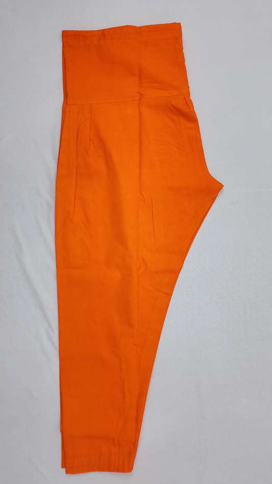 Semi Patiala Salwar in Light Orange Color
