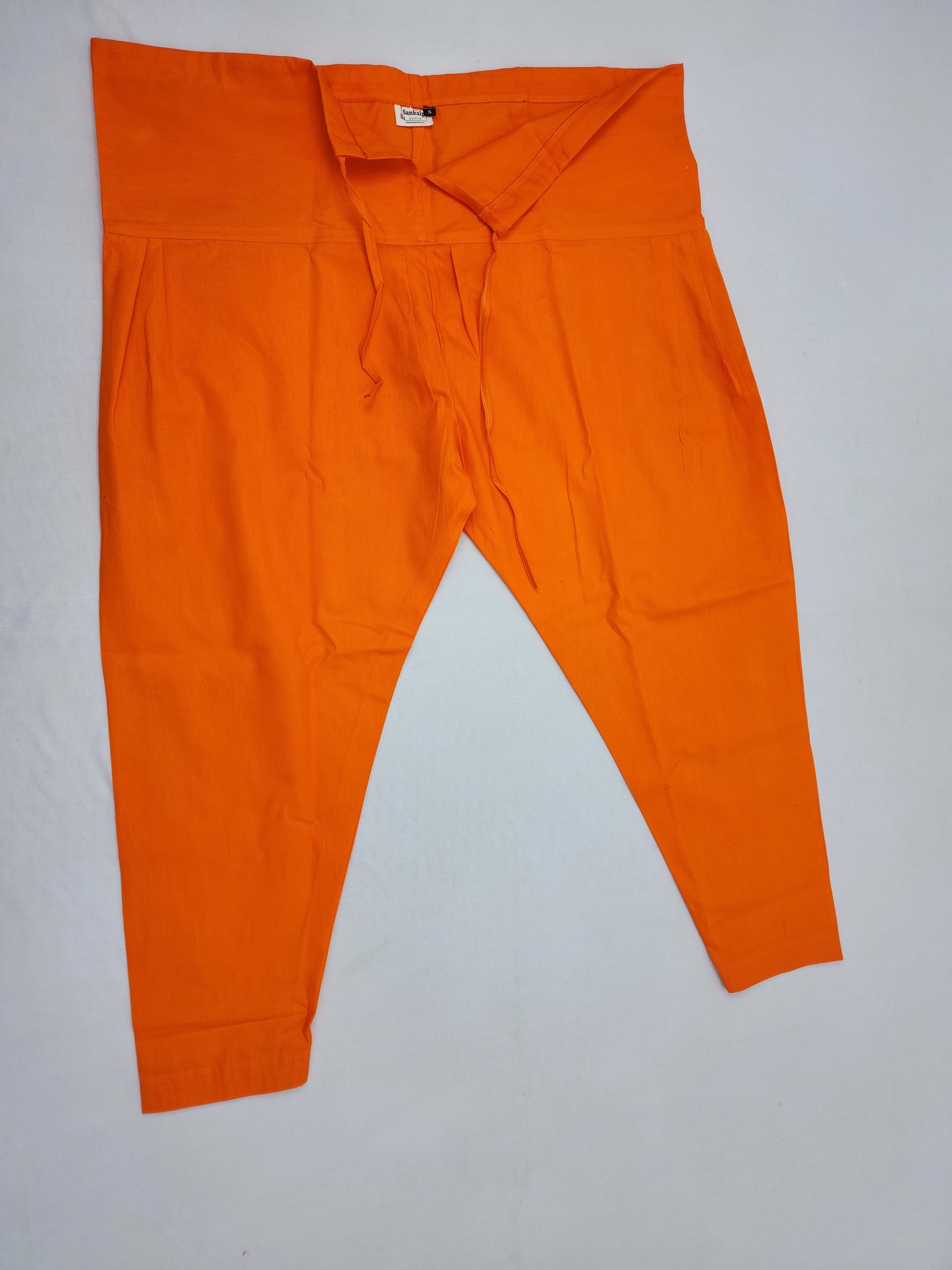 Semi-Patiala Salwar in Light Orang Color