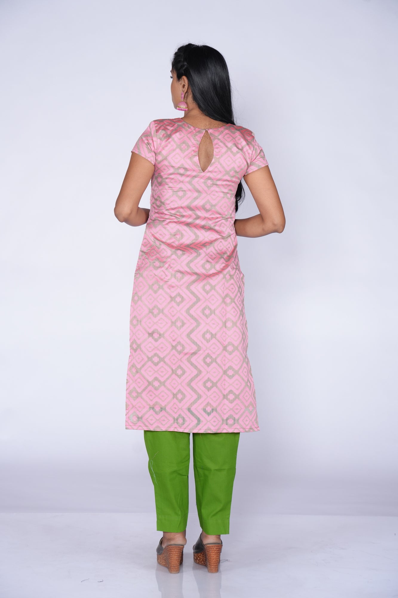 Pink Coloured All Over Pattern