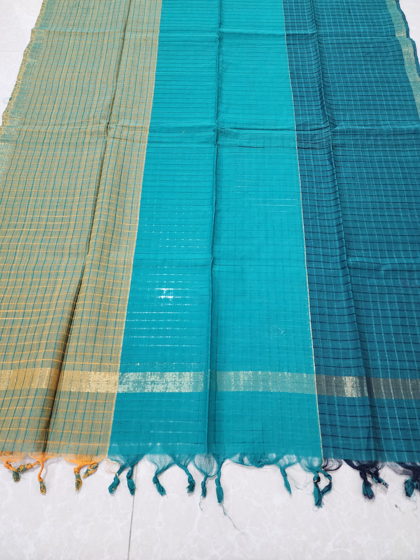 Handloom Cotton 3 color Dupatta