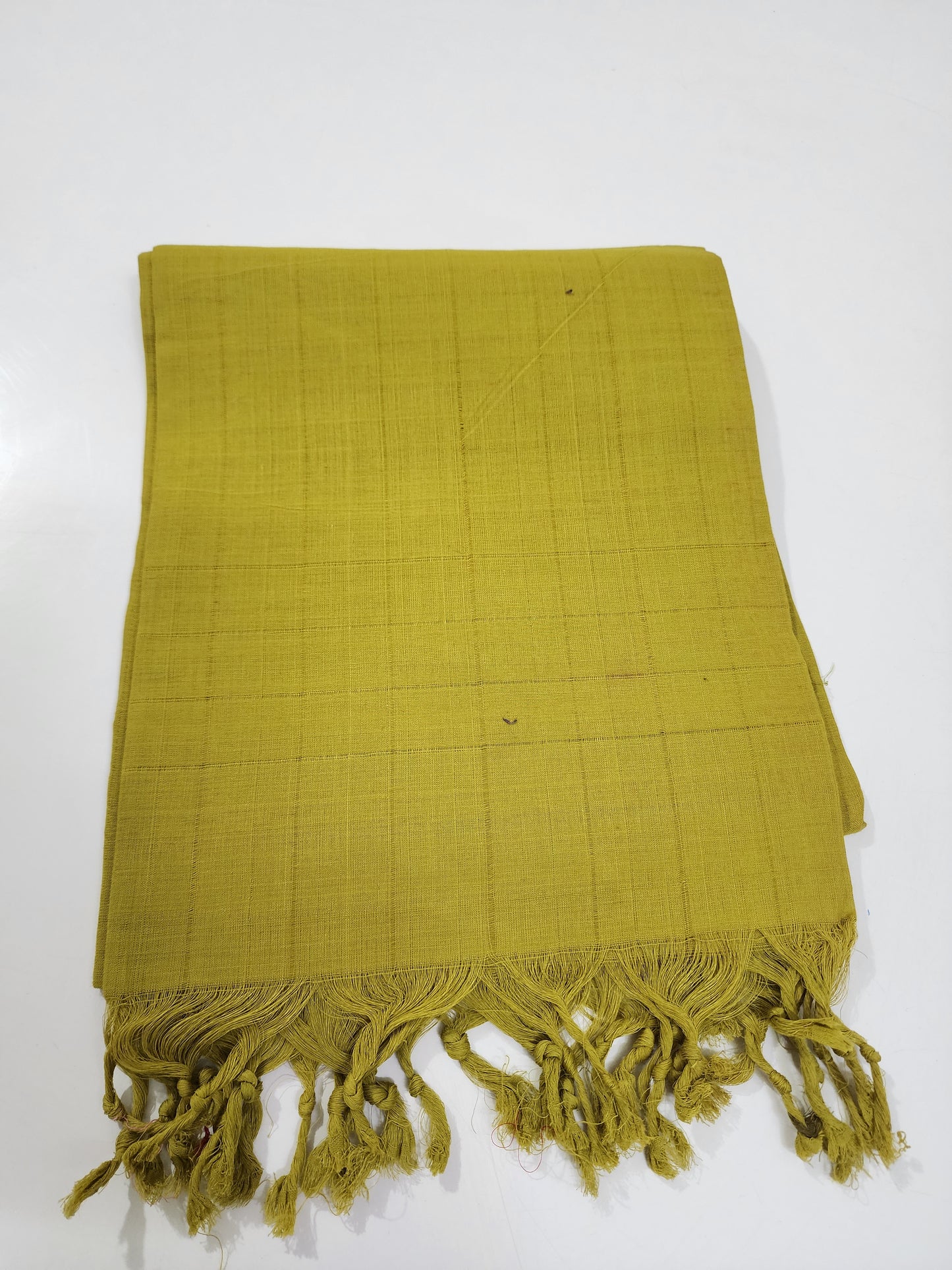 Handloom Cotton Greengram Dupatta