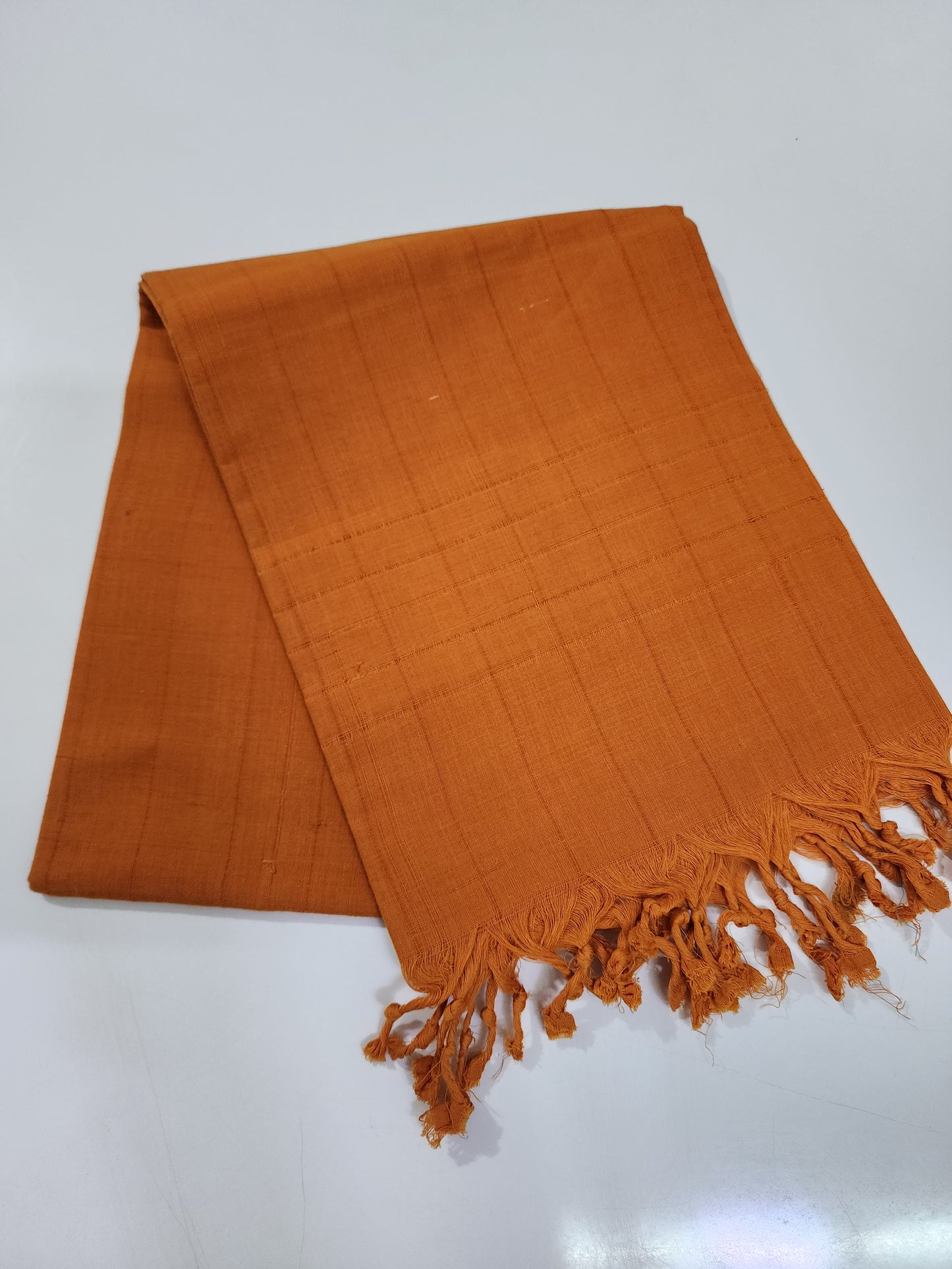 Handloom Brick Red Dupatta