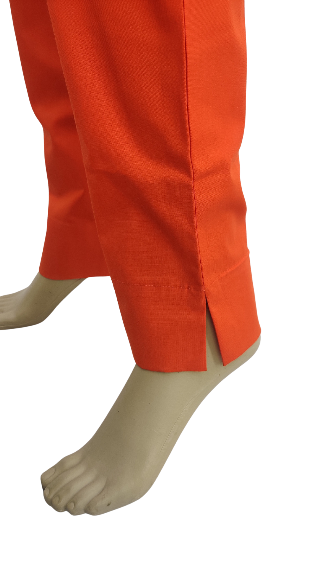Straight Fit Trouser in Dark Orange Color