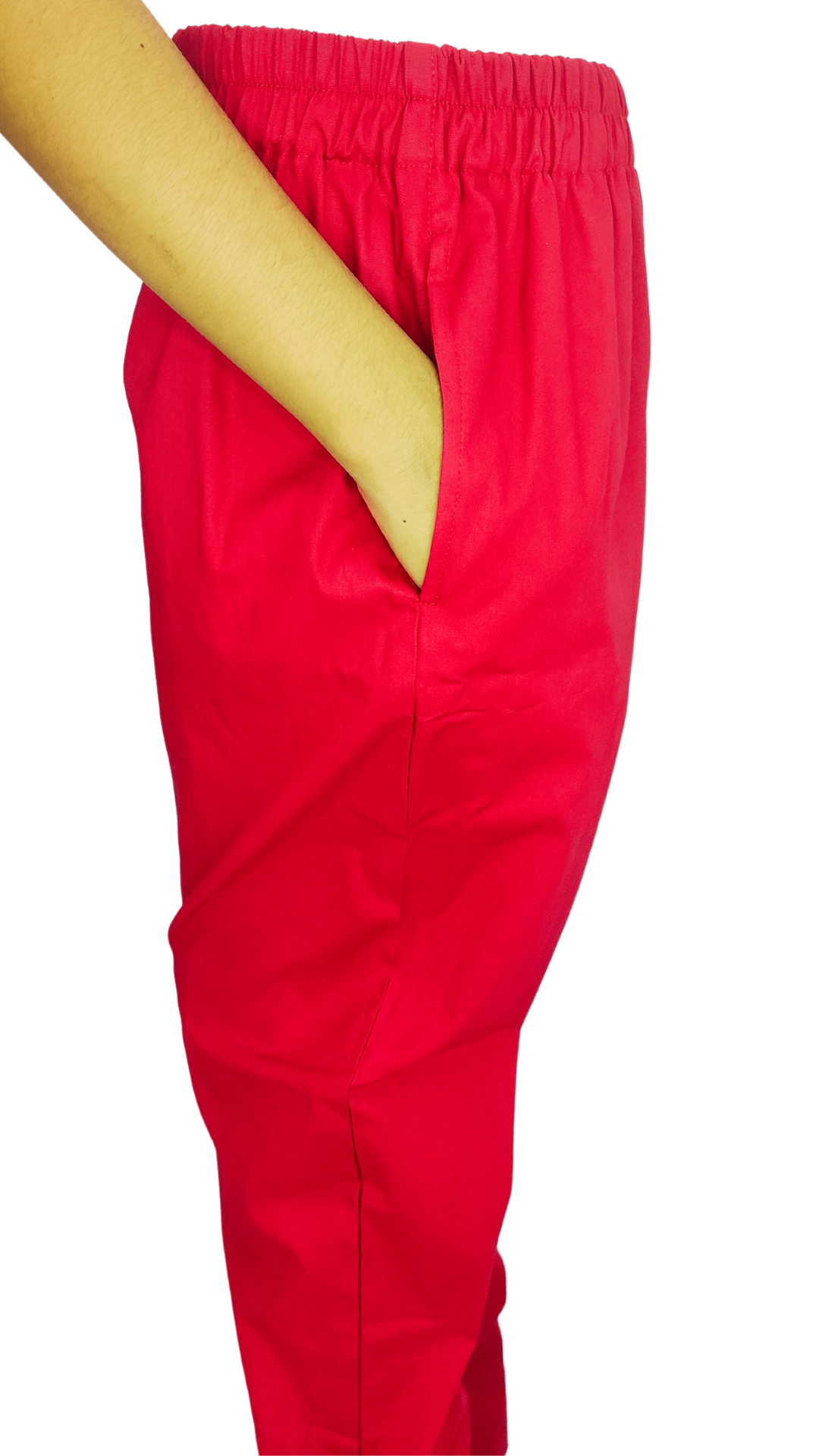 Straight Fit Trouser in Dark Peach Color
