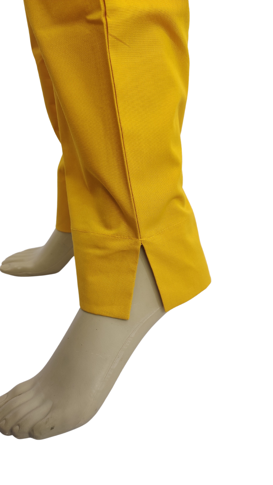 Straight Fit Trouser in Mustard Yellow Color