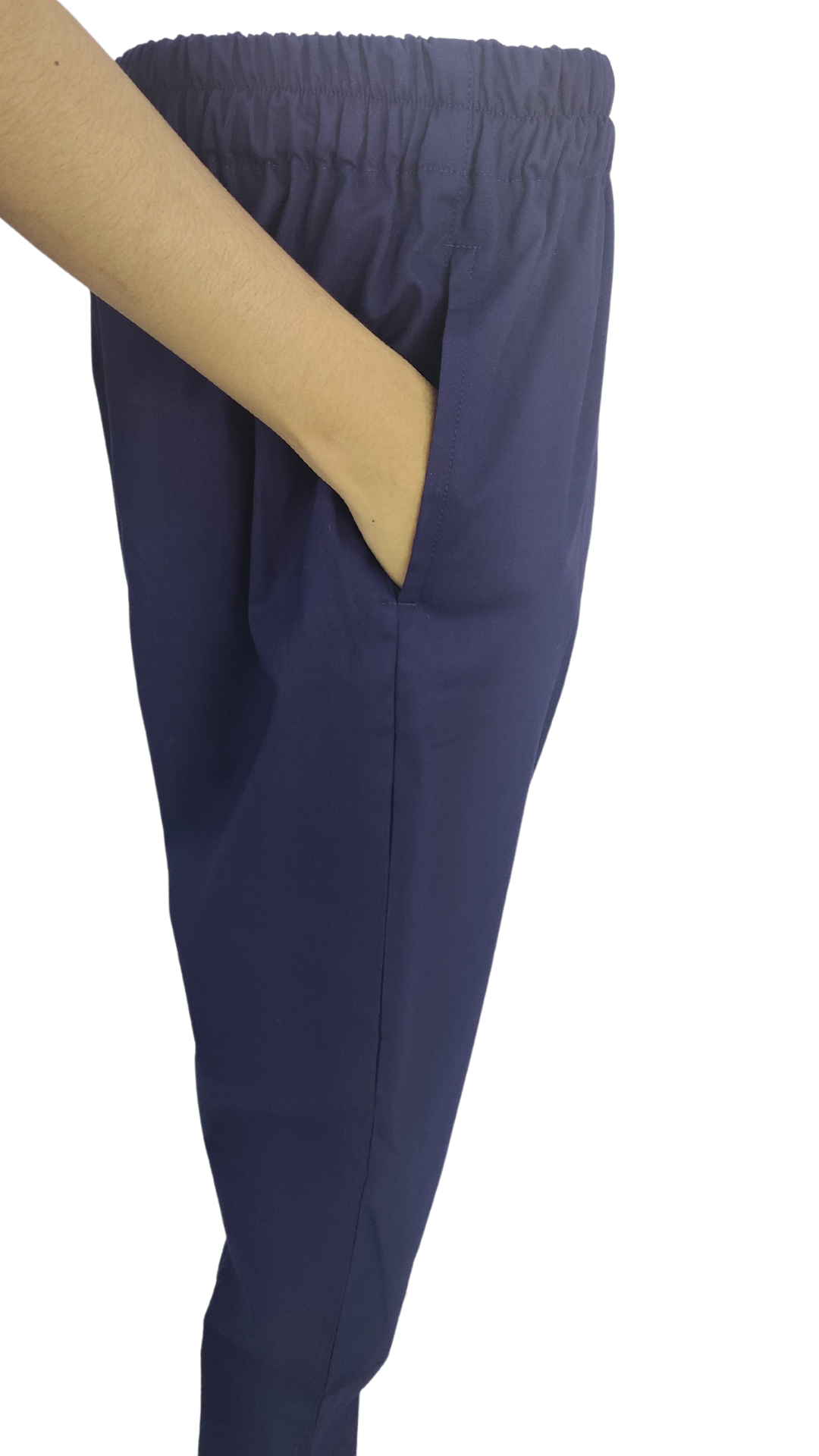 Straight Fit Trouser in Navy Blue Color