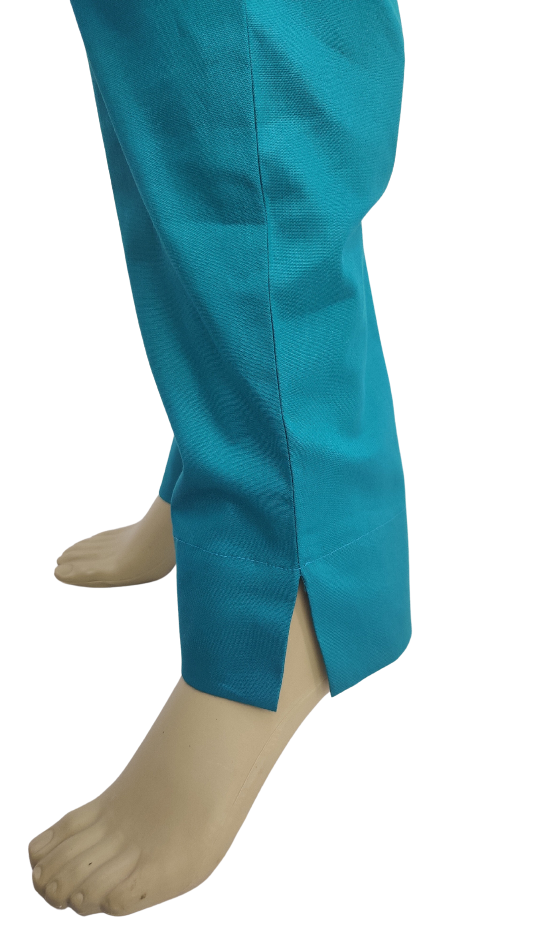 Straight Fit Trouser in Turquoise