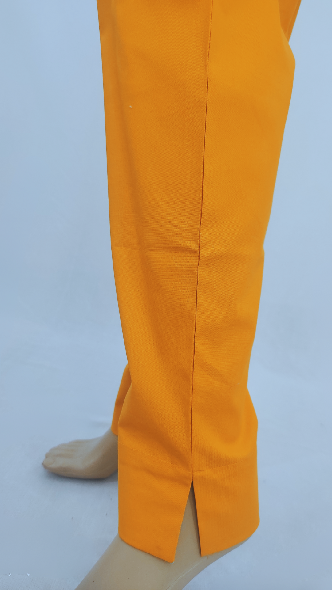 Straight Fit Trouser in Yellow Color