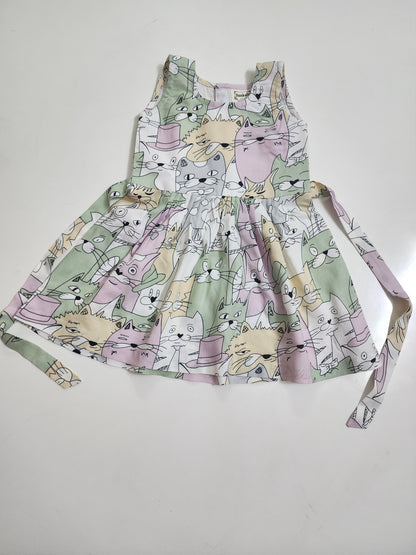 Cartoon printed Adorable kids frock