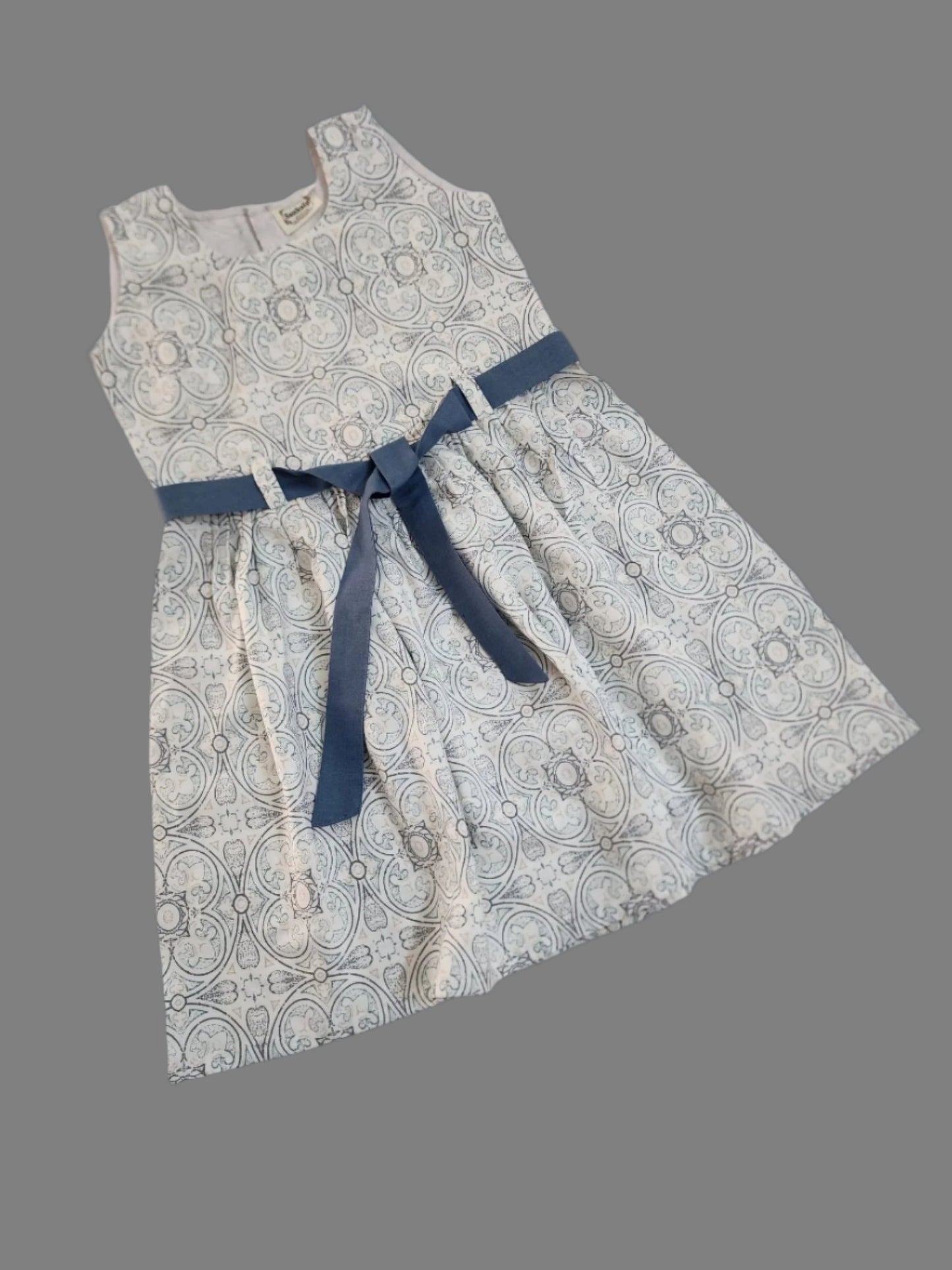 White Adorable Kids Frock