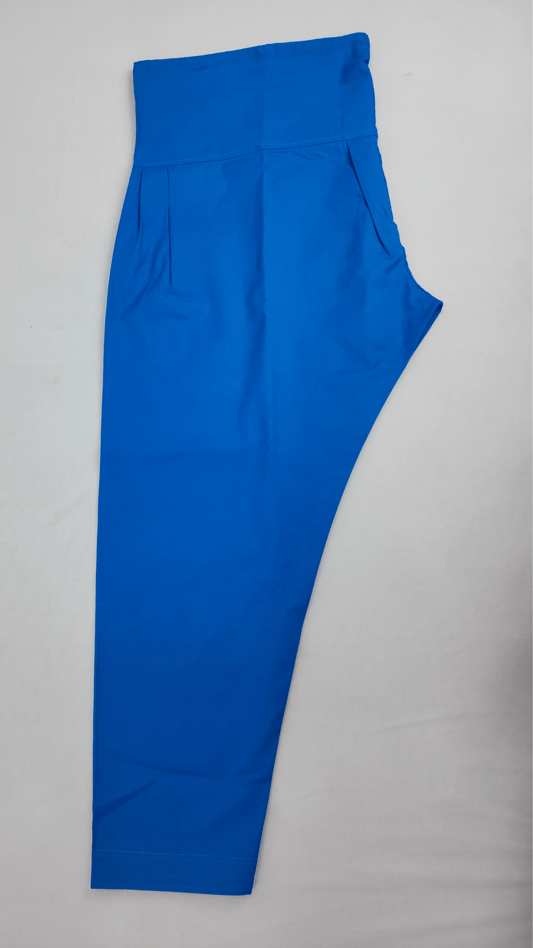 Semi-Patiala salwar in Light Blue Color