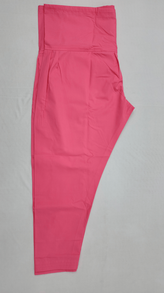 Semi-Patiala Salwar in Light Pink Color