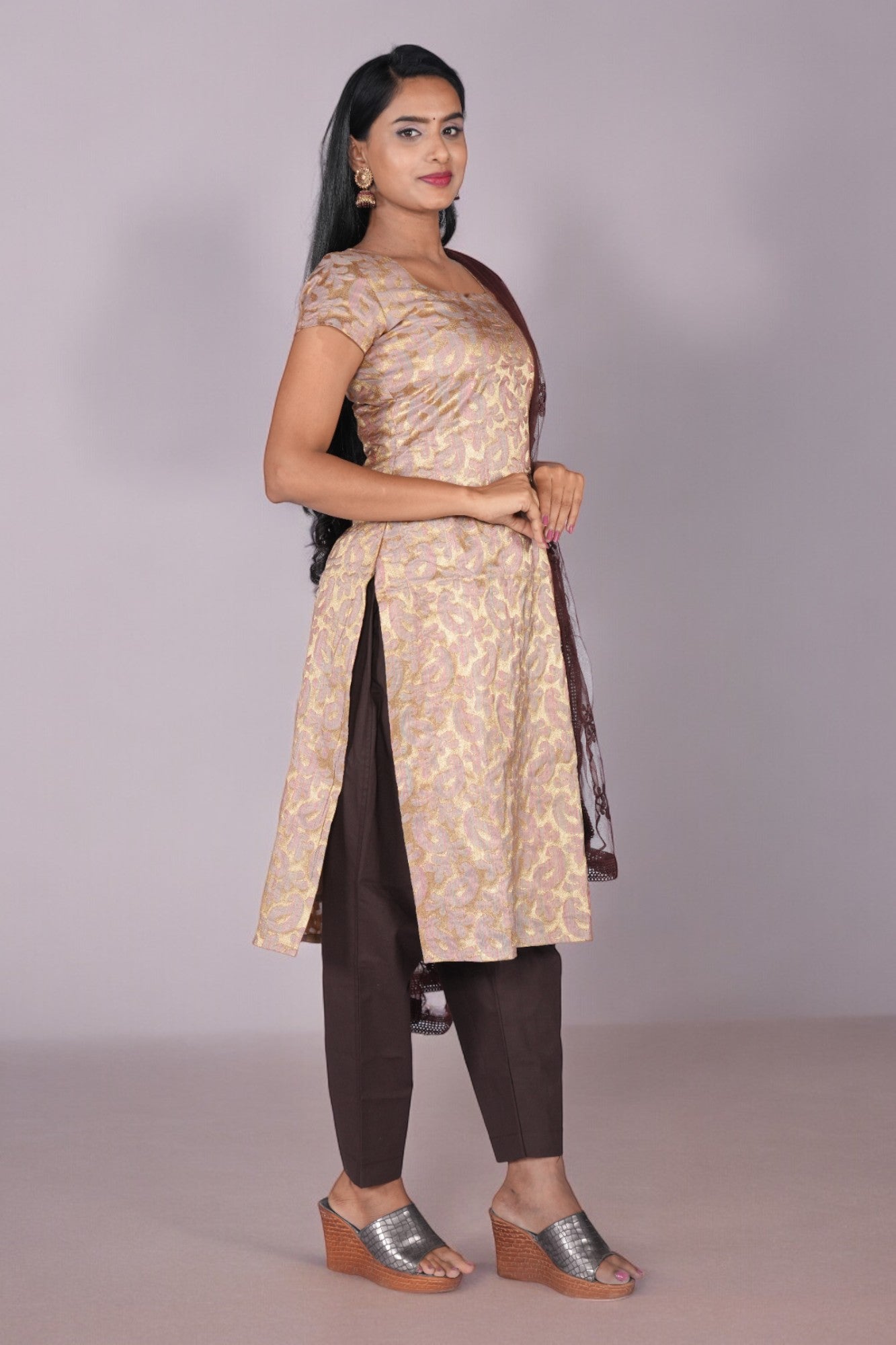Sankalpa Trench Coat With Bodycon Dress
