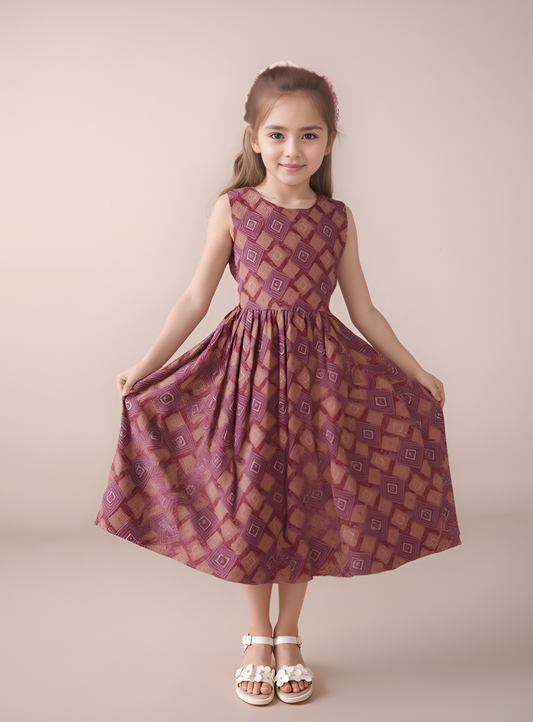 Rose Gold and Cream Fairy vibes Frock