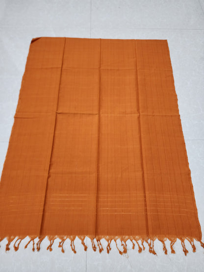 Handloom Brick Red Dupatta