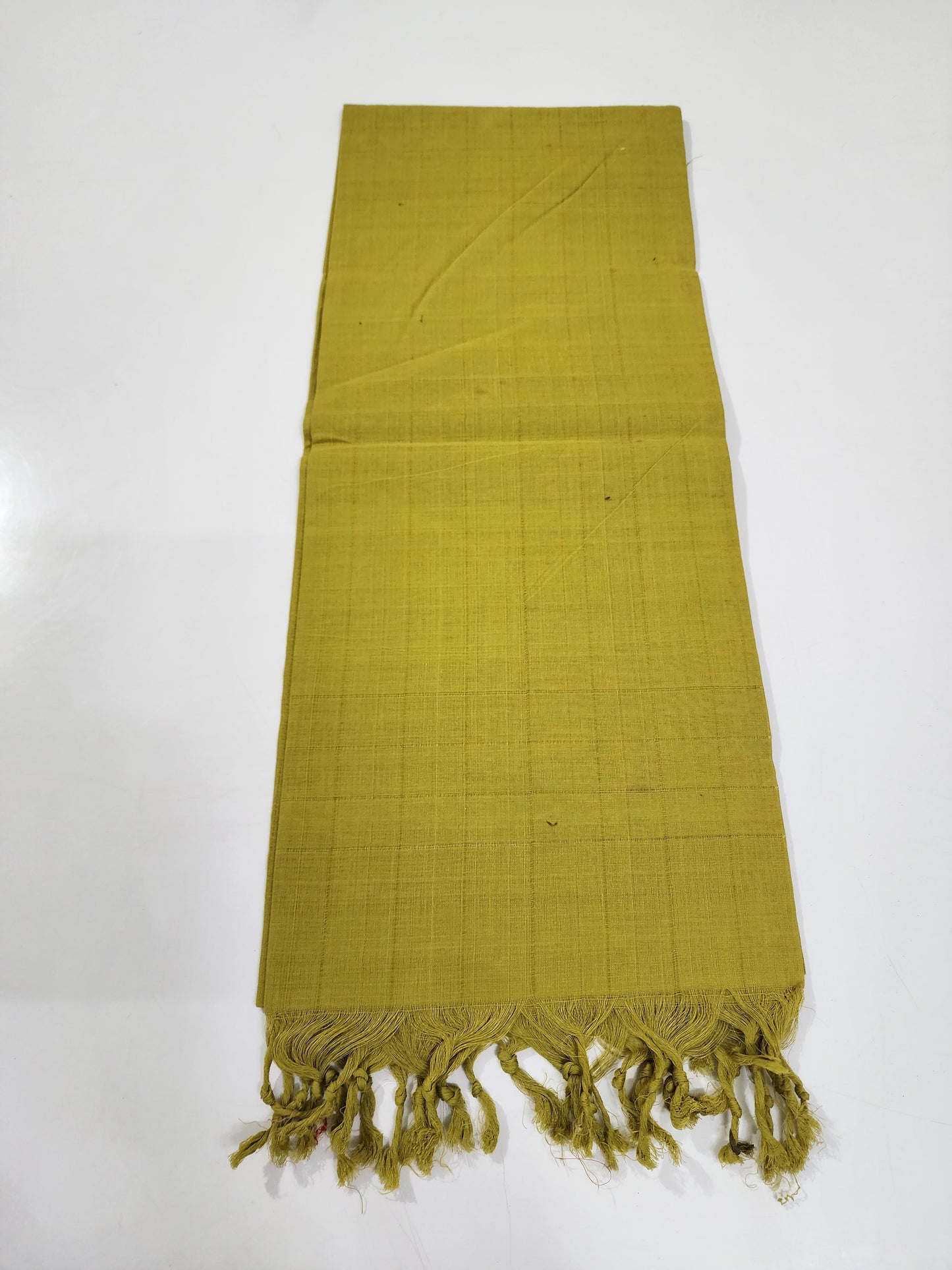 Handloom Cotton Greengram Dupatta