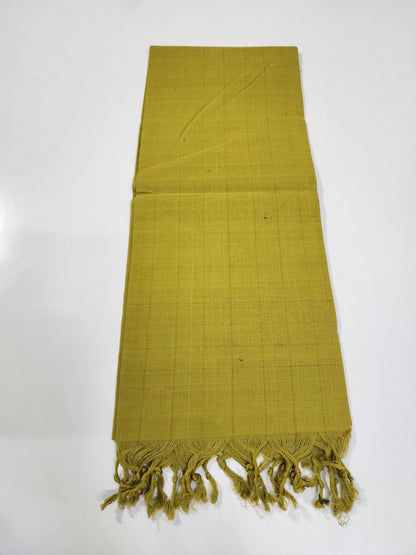Handloom Cotton Greengram Dupatta