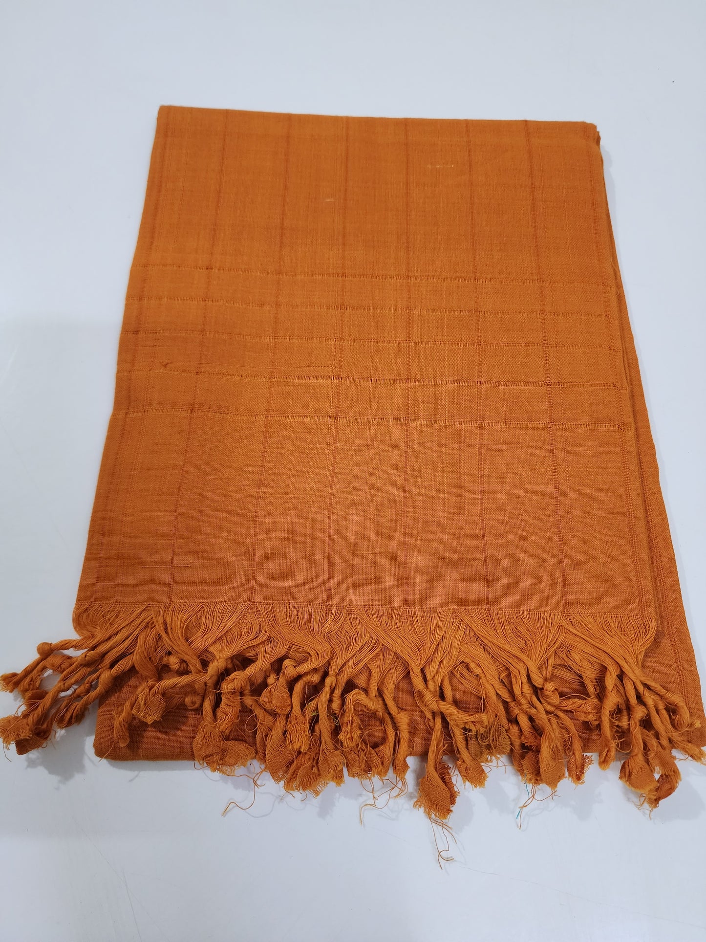 Handloom Brick Red Dupatta