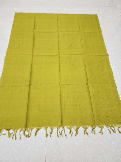 Handloom Cotton Greengram Dupatta