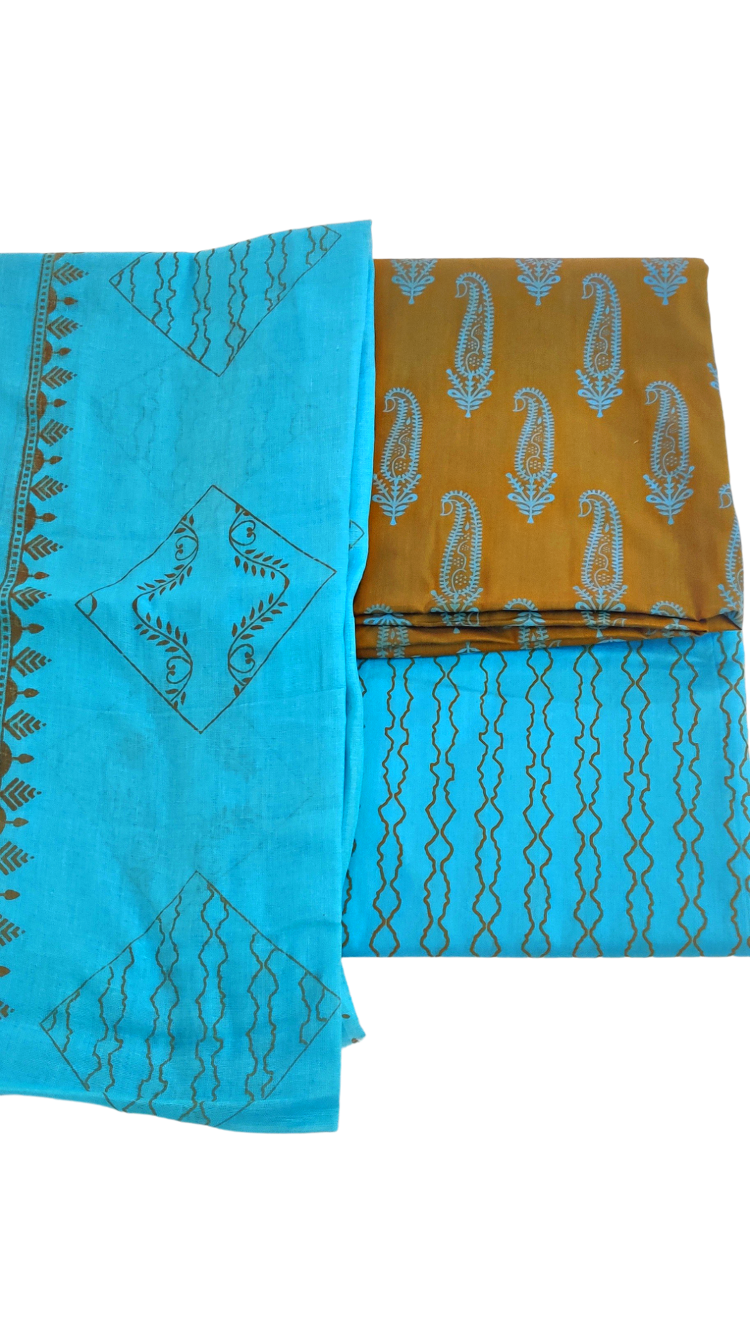 Dress Material Cotton Green & Light Blue Shope now Sankalp Outfits Dress Material Cotton Green & Light Blue Shope now Sankalp Outfits