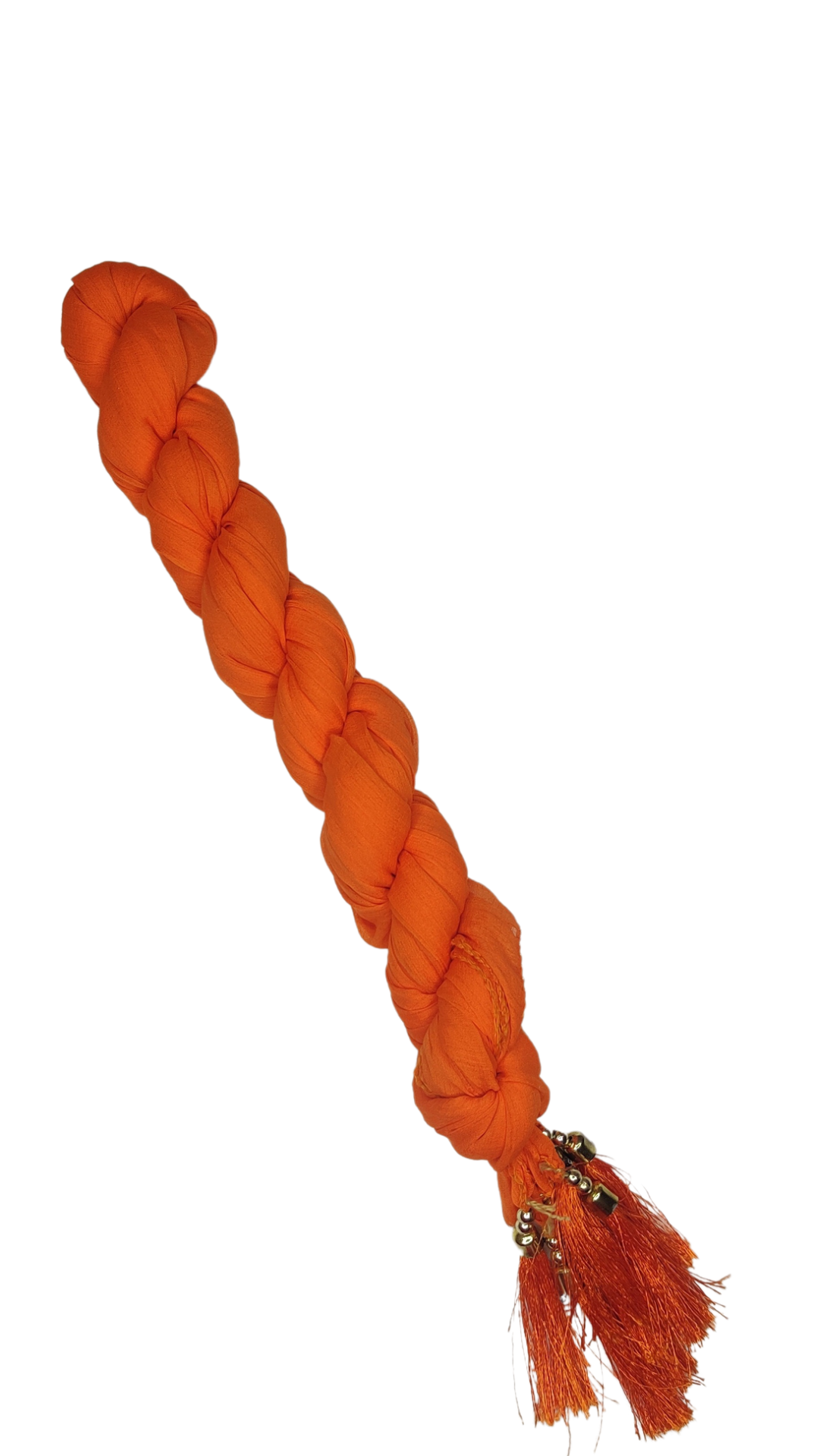 Dupatta - Light Orange Tassels