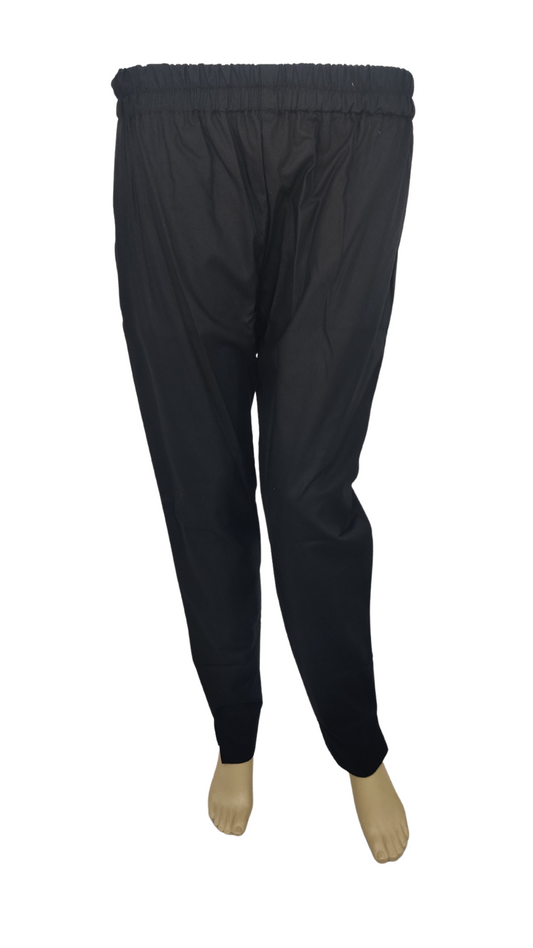 Straight Fit Trouser in Black Color