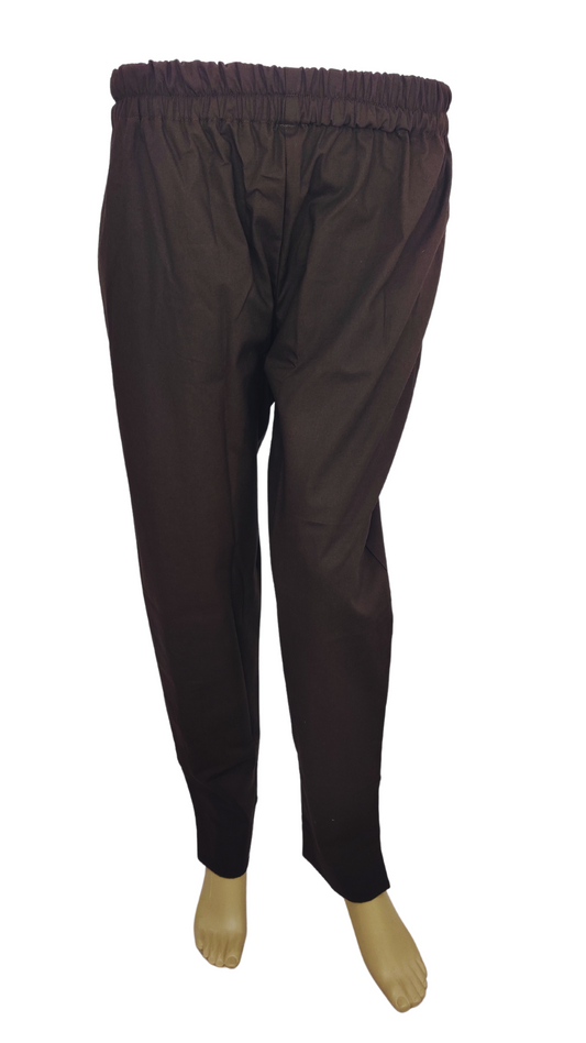 Straight Fit Trouser in Coffee Color