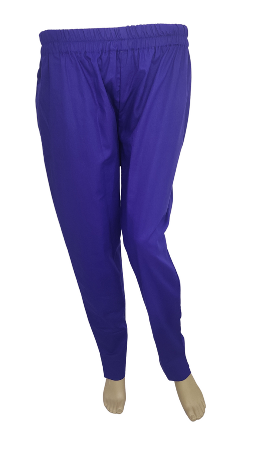 Straight Fit Trouser in Royal Blue Color