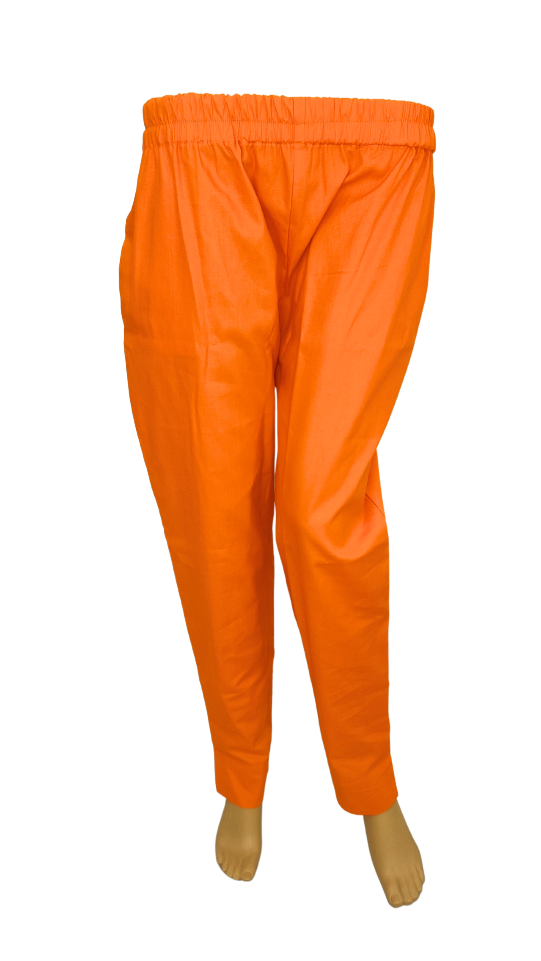 Straight Fit Trouser in Light Orange Color