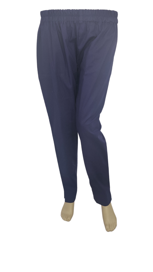 Straight Fit Trouser in Navy Blue Color