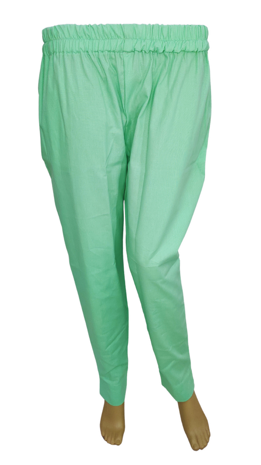 Straight Fit Trouser in Sea Green Color