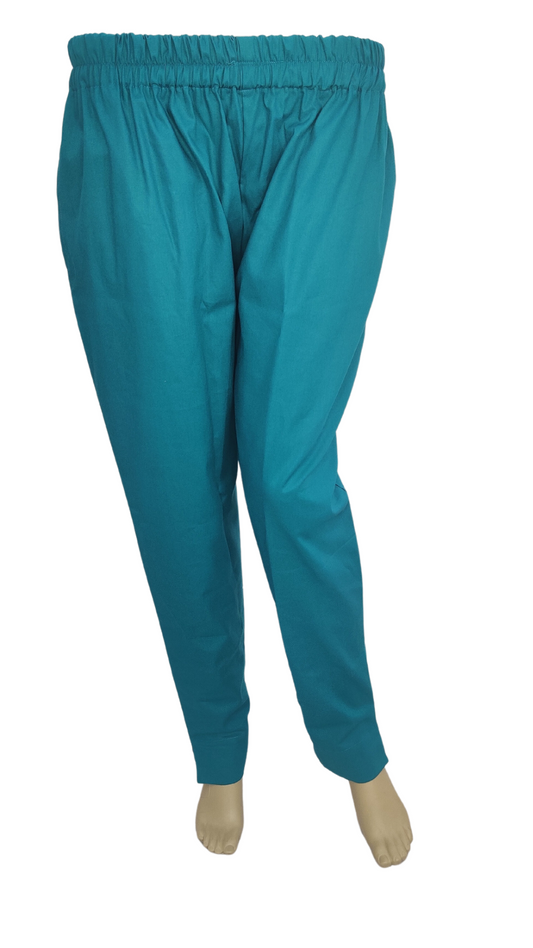 Straight Fit Trouser in Turquoise