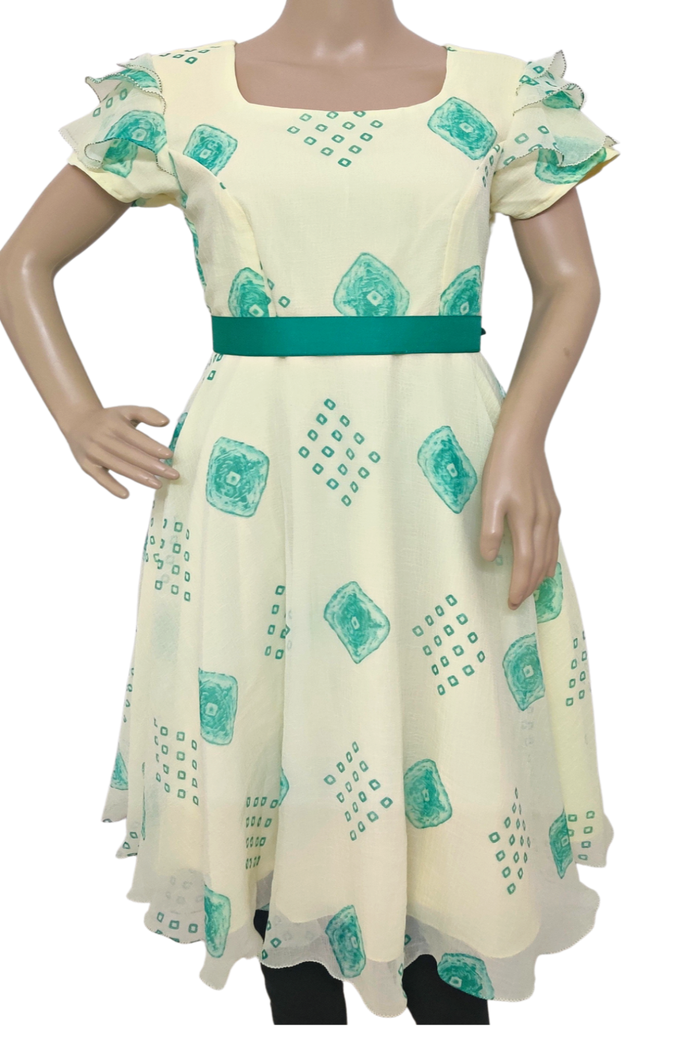 Short umbrella online frock design